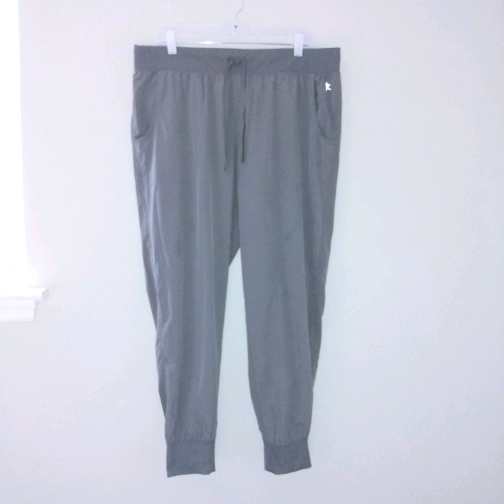 Gray Travel Jogger Pants